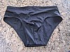 SOLD - Men's Black Nylon Spandex ISLANDER Hipster Swimsuit sz M